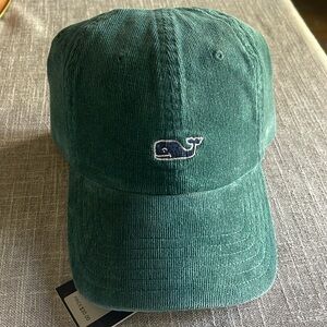 Vineyard Vines Corduroy Hat - New! In “Charleston Green”